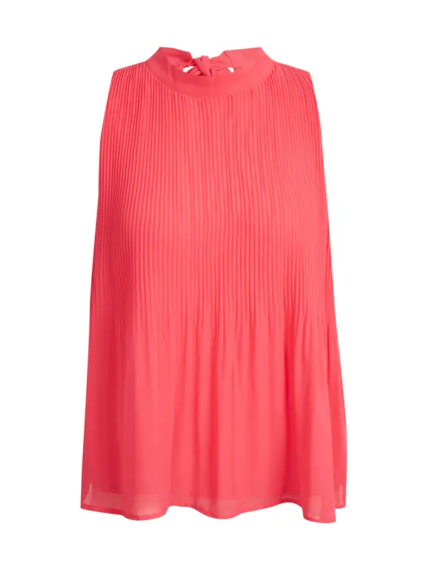 Orsay Orsay Dark Pink Women's Pleated Blouse - Women's