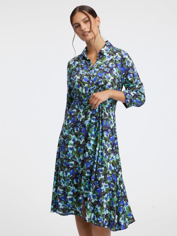Orsay Orsay Green & modra ženska cvetlična srajca - ženske