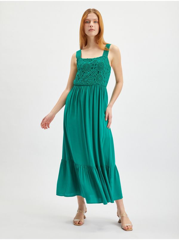 Orsay Orsay Green Ladies Maxi-obleke - ženske