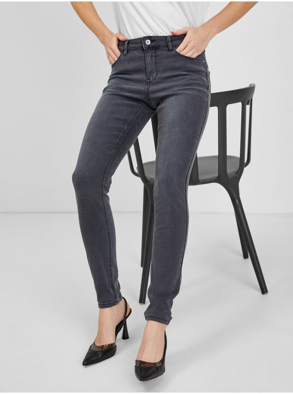 Orsay Orsay Grey Womens Skinny Fit Jeans - ženske