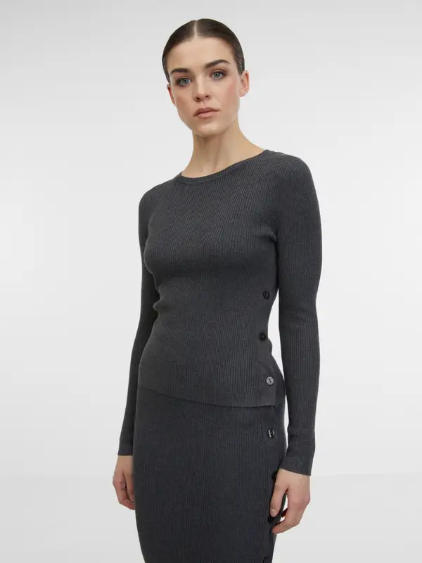 Orsay Orsay Grey Women's Sweater - Women's