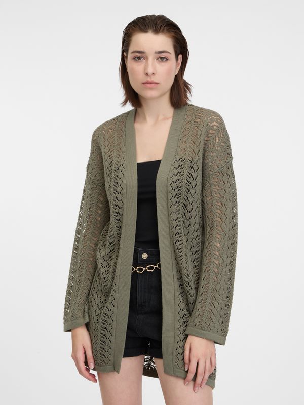 Orsay Orsay Khaki Ladies Cardigan - Women