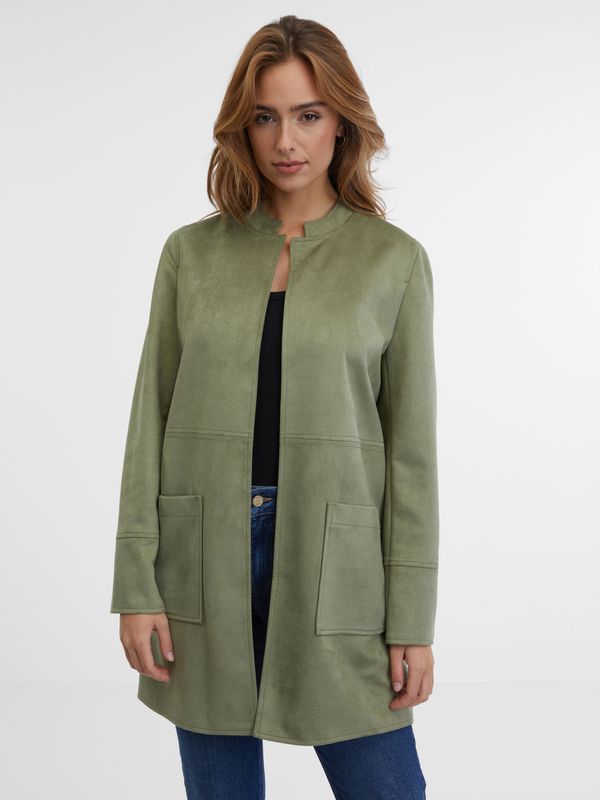 Orsay Orsay Khaki Ladies Light Coat - Women's