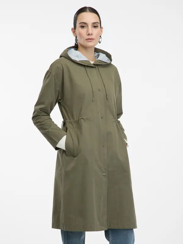 Orsay Orsay Khaki Ladies Parka - Ladies