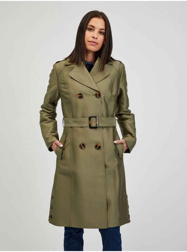 Orsay Orsay Khaki ladies trench coat - Women