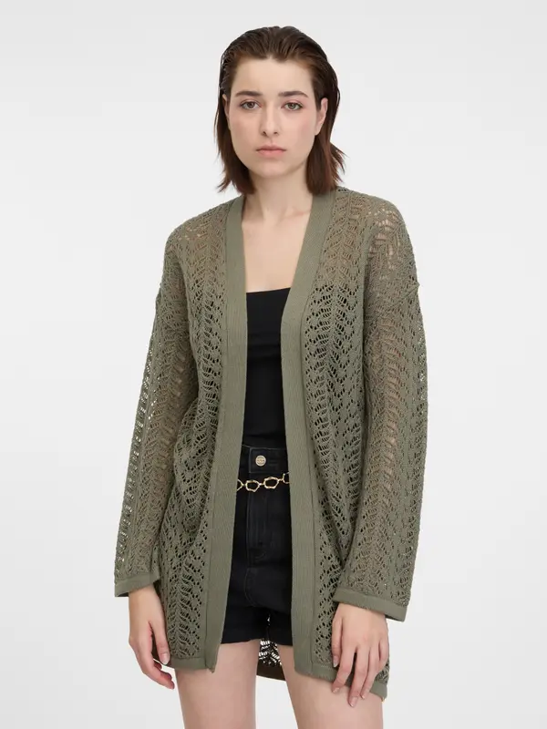 Orsay Orsay Khaki Women's Cardigan - Women's
