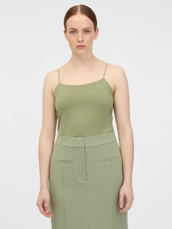 Orsay Orsay Khaki Women's Top - Ladies
