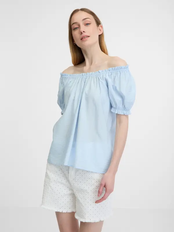 Orsay Orsay Light Blue Women's Blouse - Women's