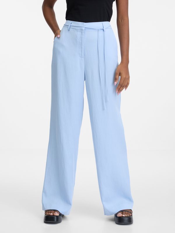 Orsay Orsay Light Blue Women's Trousers - Women