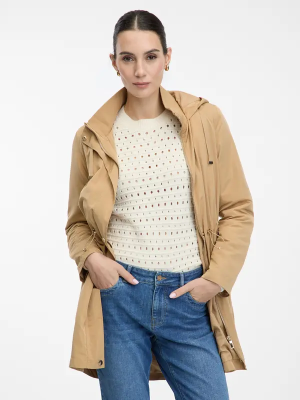 Orsay Orsay Light Brown Women's Parka - Ladies