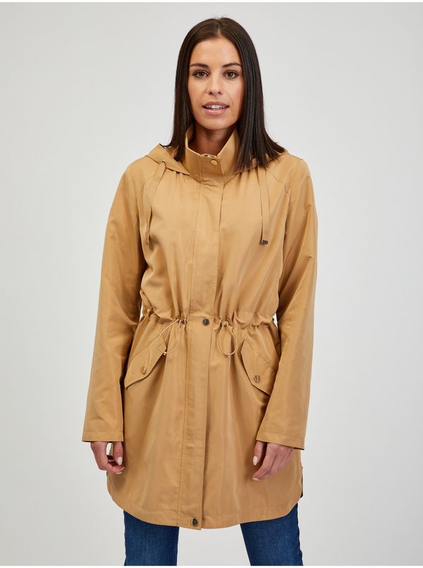 Orsay Orsay Light brown women's parka - Women's