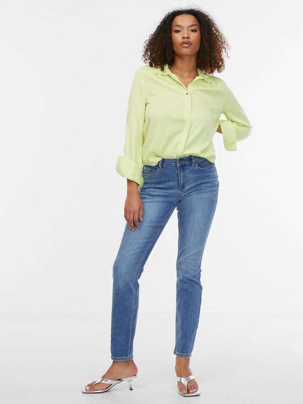 Orsay Orsay Light Green Women's Blouse - Women