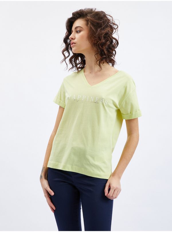 Orsay Orsay Light Green Womens T-Shirt - Women