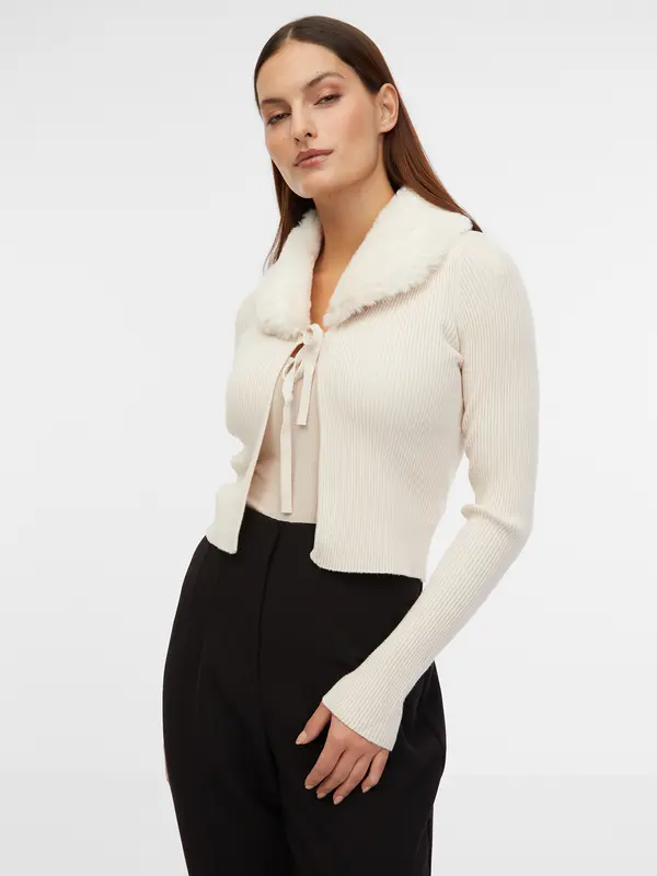 Orsay Orsay Light Grey Women's Cardigan - Women's