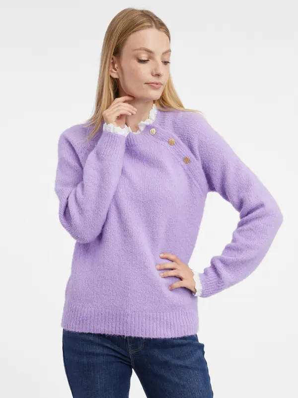 Orsay Orsay Light Purple Women's Sweater - Women's
