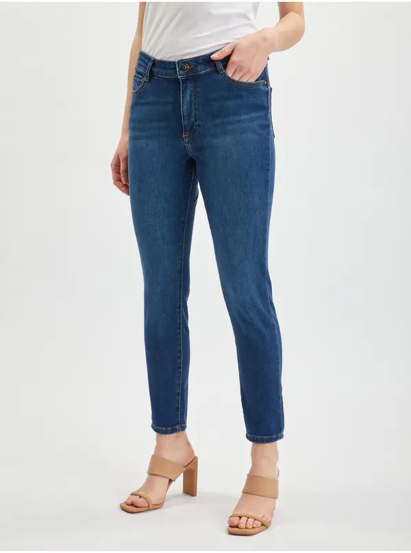 Orsay Orsay Navy Blue Women's Slim Fit Jeans - Women's