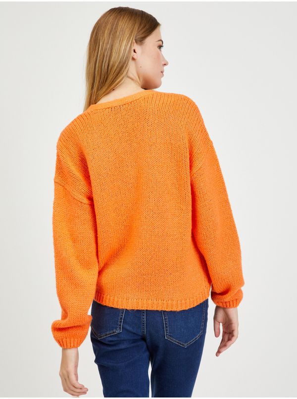 Orsay Orsay Orange Ladies Cardigan - Ladies