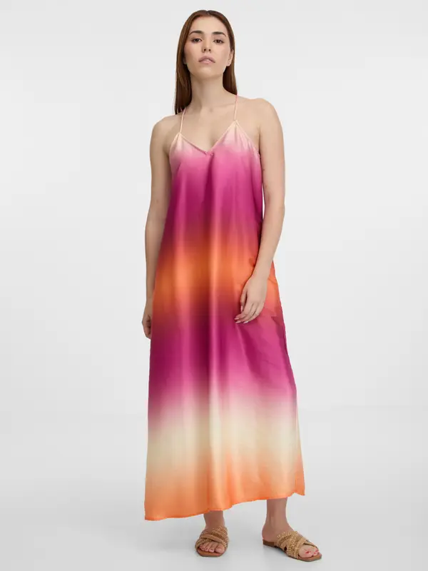 Orsay Orsay Orange Women's Midi Dress - Ladies