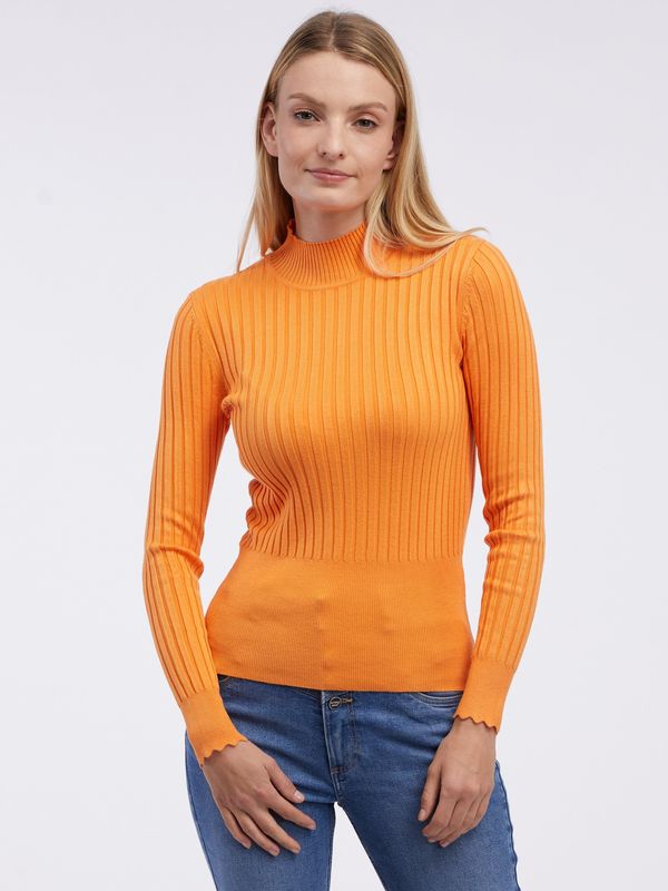 Orsay Orsay Orange ženski rebrasti pulover - ženske
