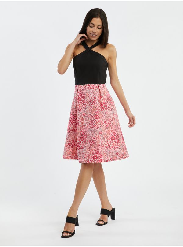 Orsay Orsay Pink-Black Women Floral Dress - Women