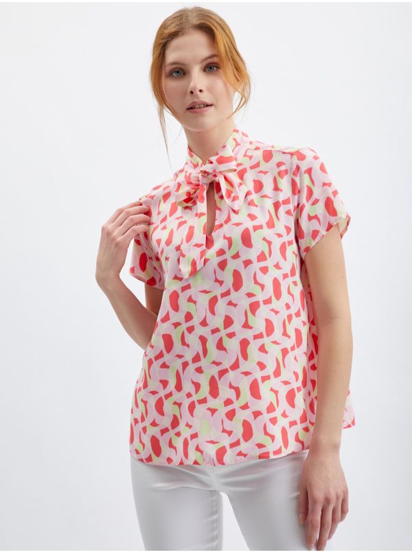 Orsay Orsay Pink Women Patterned Blouse - Women