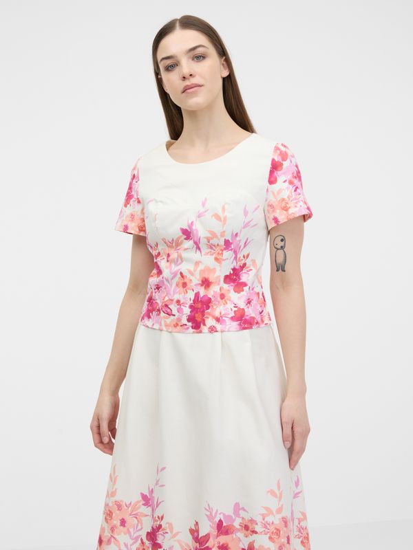 Orsay Orsay Pink women's floral blouse - Women