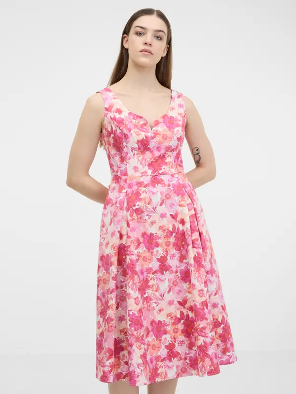 Orsay Orsay Pink Women's Floral Dress - Women's