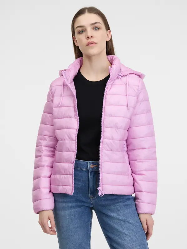 Orsay Orsay Pink Women's Quilted Jacket - Women's