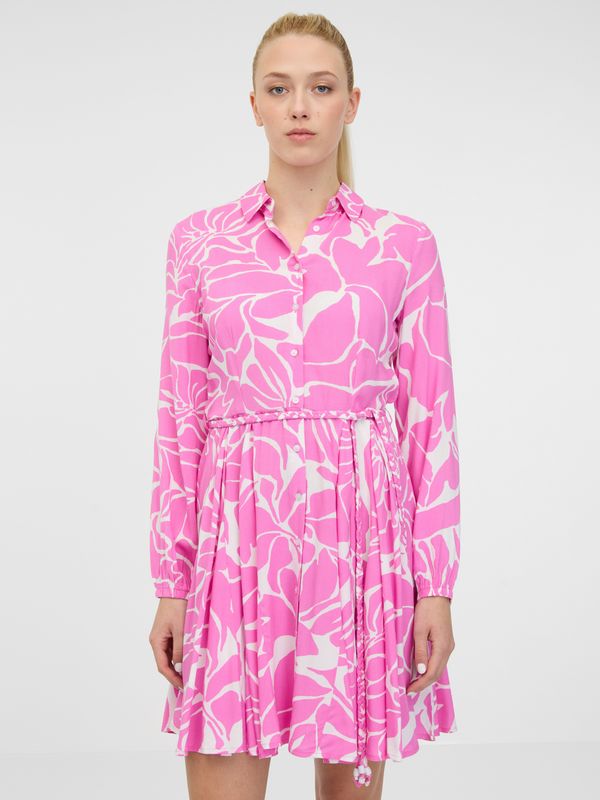 Orsay Orsay Pink Women's Shirt Dress - Women's