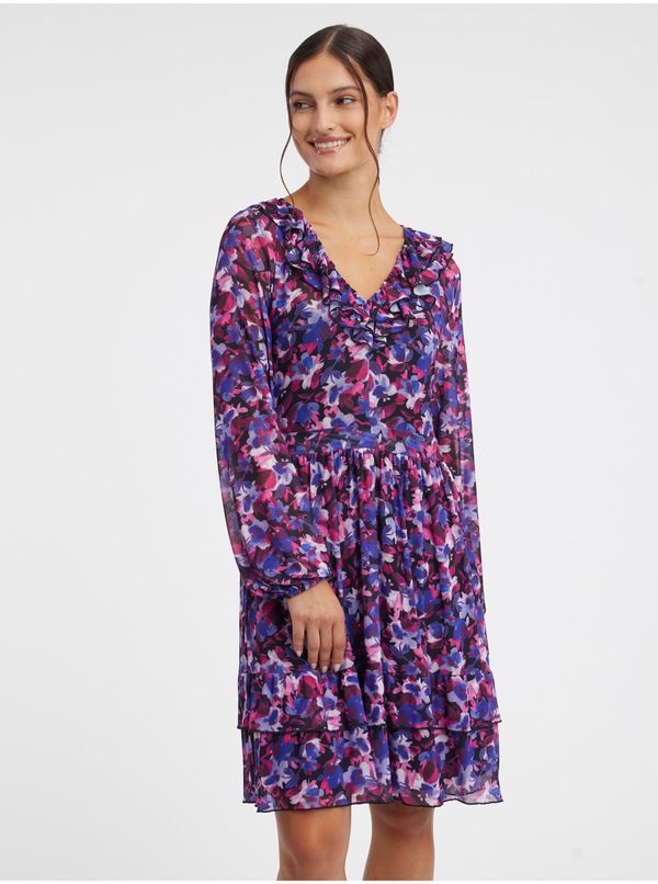 Orsay Orsay Purple Women Floral Dress - Women