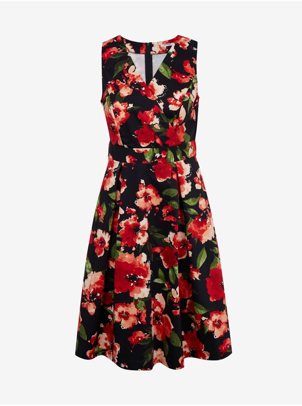 Orsay Orsay Red & Black Women's Floral Dress - Women