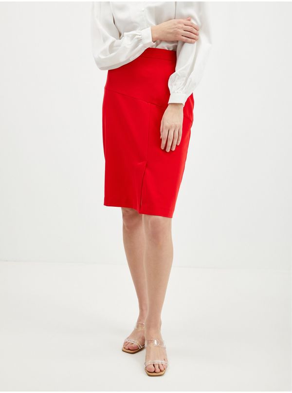 Orsay Orsay Red Ladies Pencil Skirt - Women