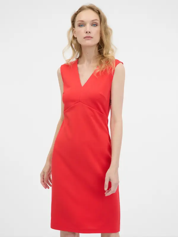 Orsay Orsay Red Women's Knee-Length Dress - Women's