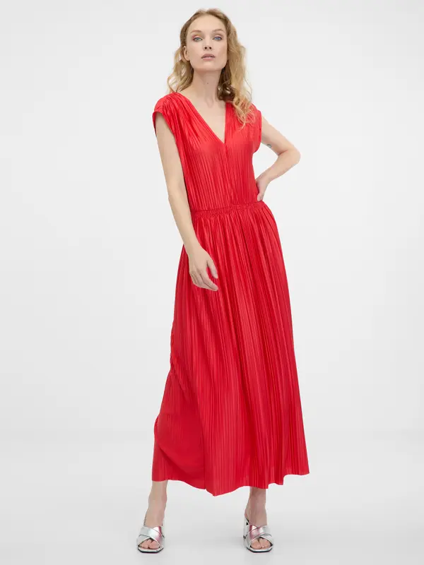 Orsay Orsay Red Women's Midi Dress - Women's