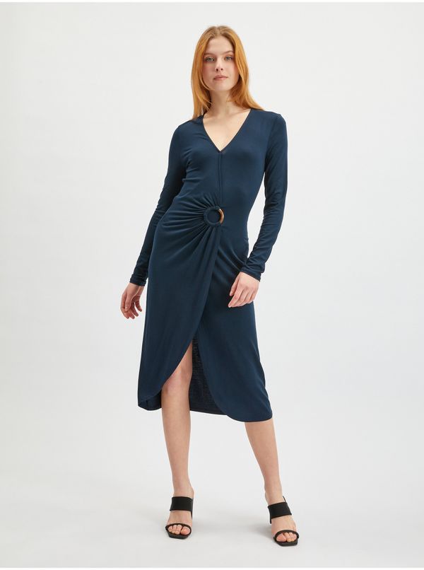 Orsay Orsay Temno modra ženska obleka - Ženske