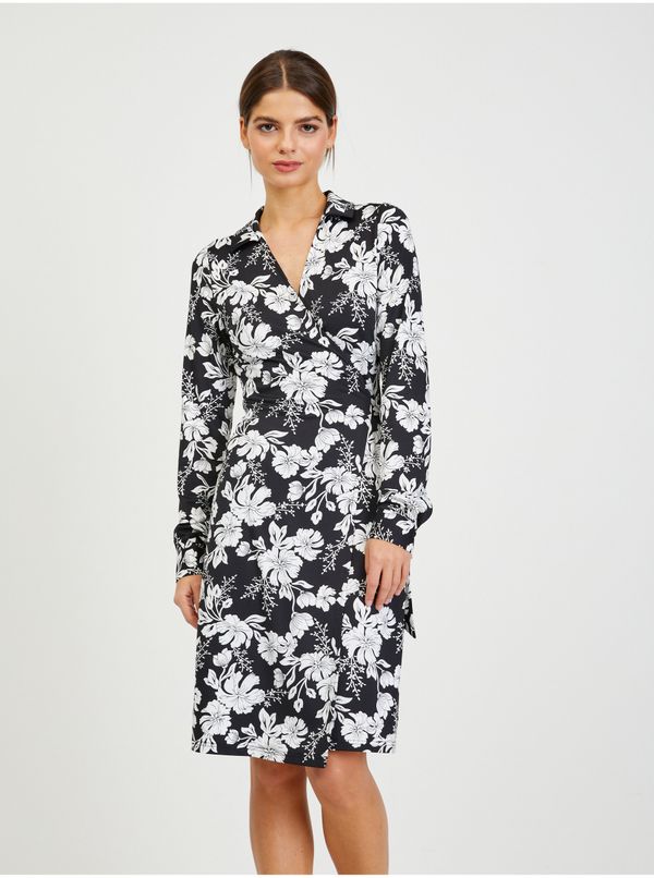 Orsay Orsay White-Black Women Flowered Dress - Women