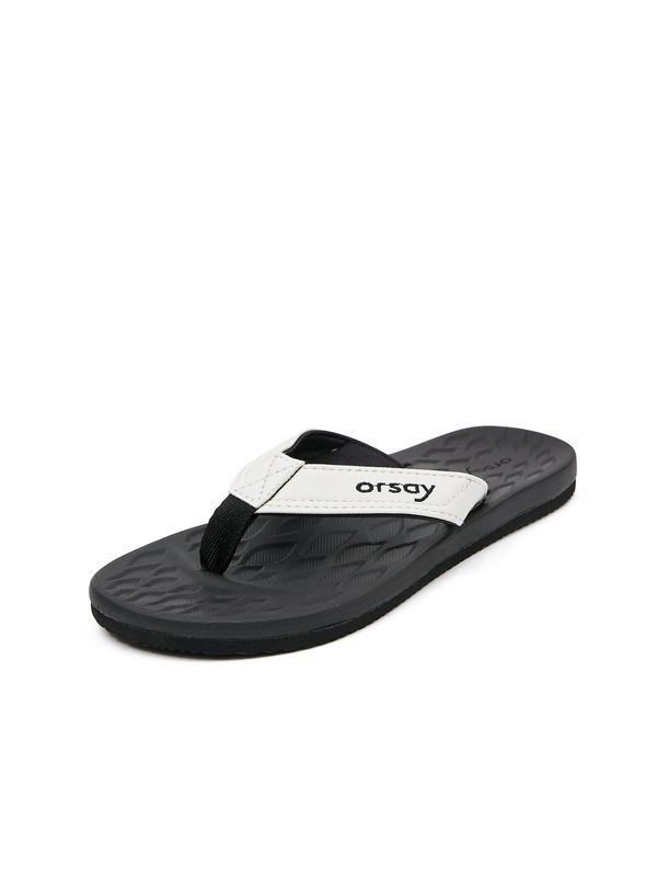 Orsay Orsay White-Black Women's Flip-flops - Women