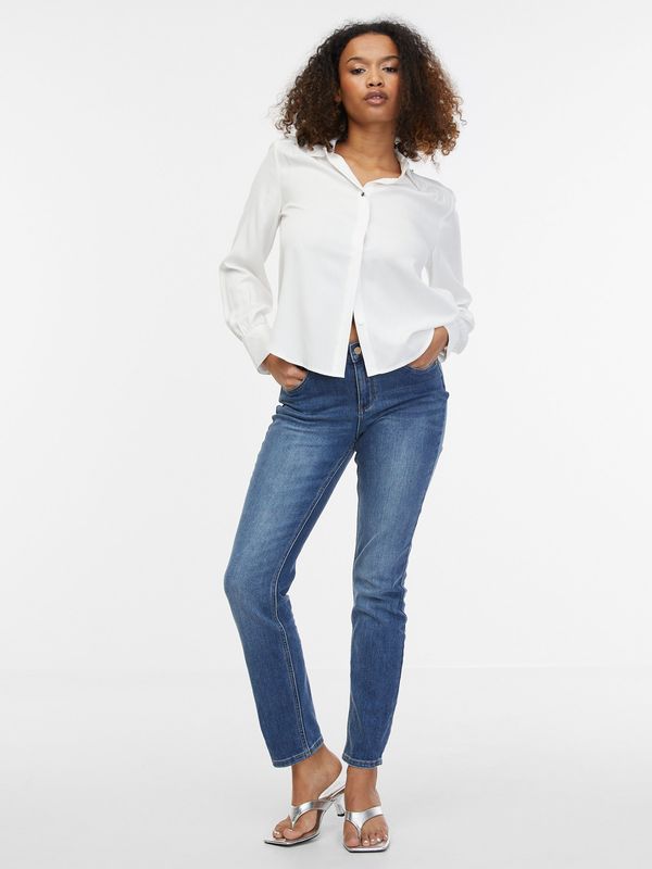 Orsay Orsay White Ladies Blouse - Ladies