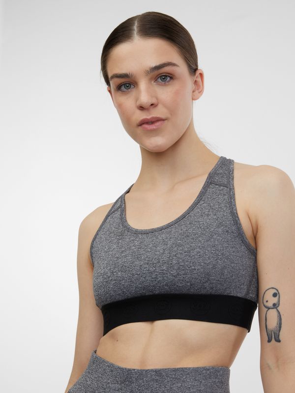 Orsay Orsay Women's Grey Heather Sports Bra - Women's