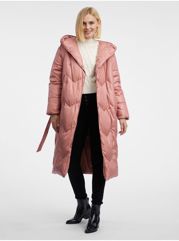 Orsay Orsay Women's Old Pink Down Coat - Women's