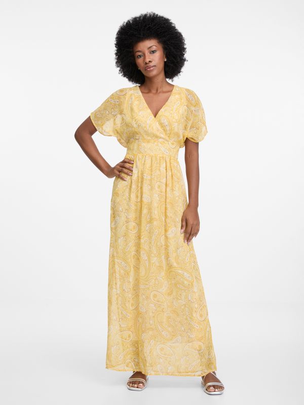 Orsay Orsay Yellow Women's Maxi Dress - Women's