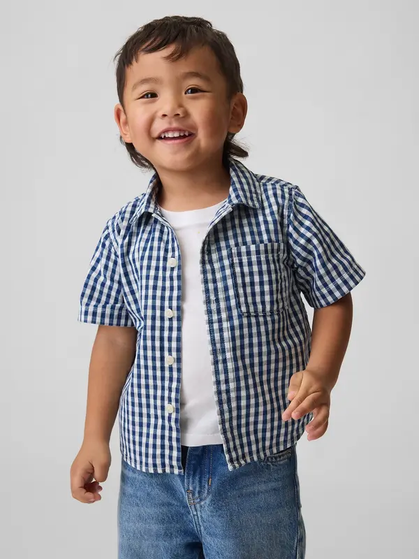 GAP Otroška jeans majica GAP