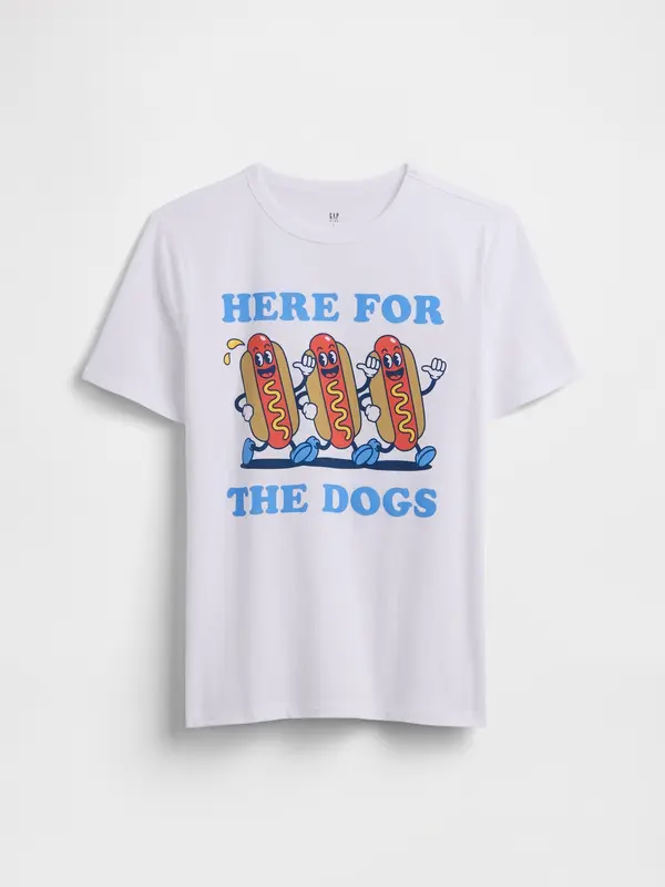 GAP Otroška majica GAP s potiskom - Fantje