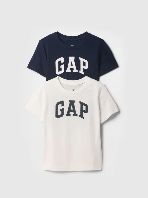 GAP Otroška majica GAP z logotipom, 2 kosa - Fantje