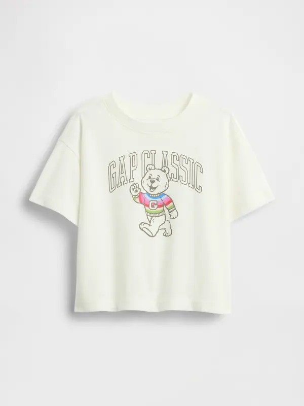 GAP Otroška majica GAP z logotipom - deklice
