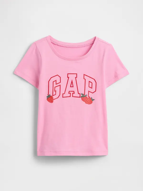GAP Otroška majica GAP z logotipom - deklice