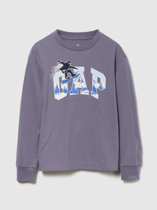GAP Otroška majica GAP z logotipom