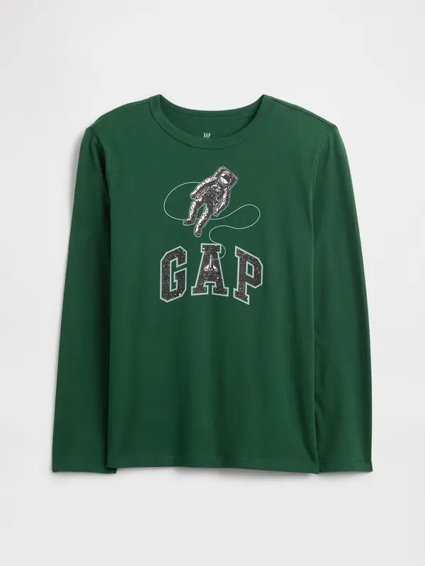 GAP Otroška majica GAP z logotipom