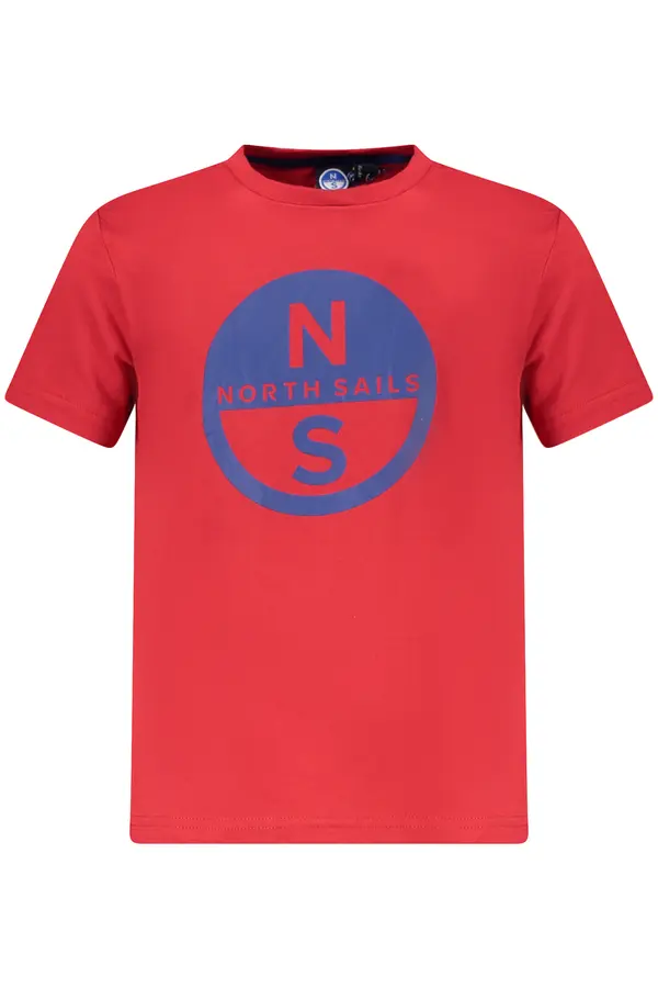 North Sails Otroška majica NORTH SAILS rdeča