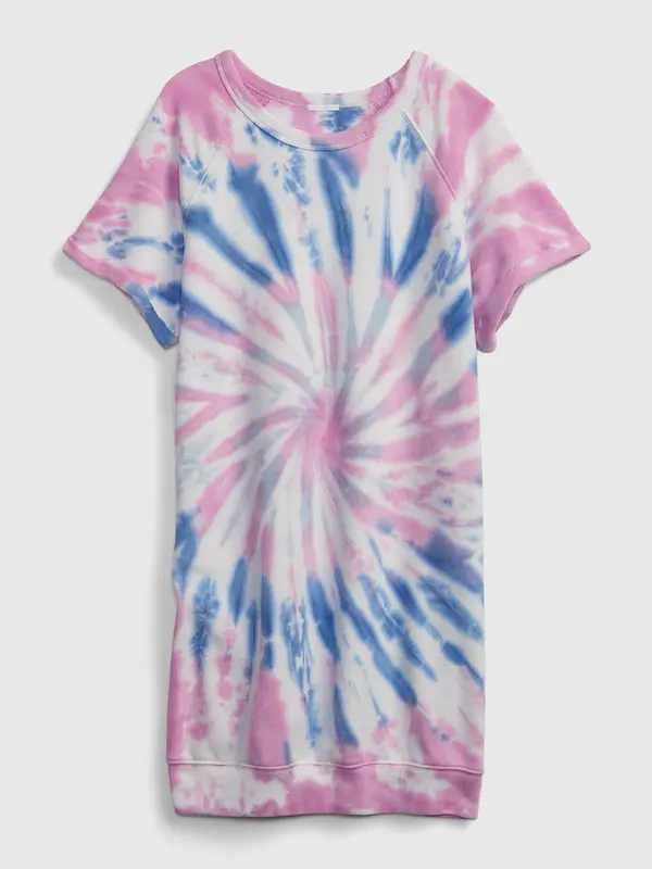 GAP Otroška obleka s kratkimi rokavi GAP